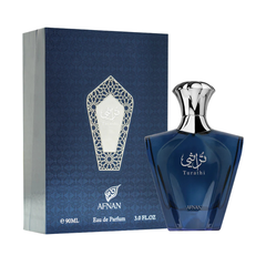 Afnan Turathi Blue EDP 90ML available at Luca Perfumes Qatar – fresh luxury fragrance perfume in Qatar