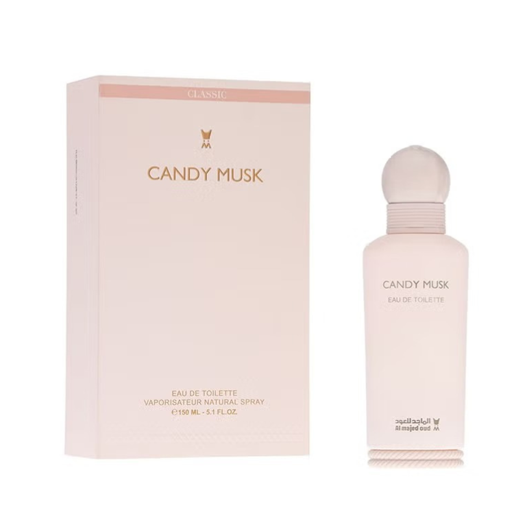Al Majed Oud Candy Musk Classic EDP 150ML available at Luca Perfumes Qatar – luxurious musk fragrance perfume in Qatar