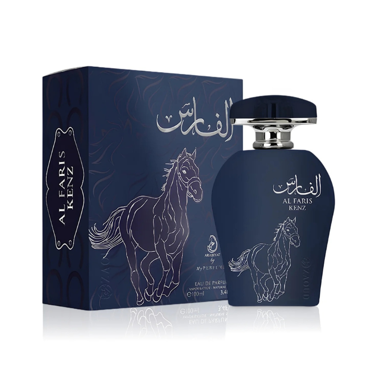 Arabiyat Al Faris Kenz Eau De Parfum 100ML available at Luca Perfumes Qatar – premium Arabic fragrance perfume in Qatar