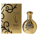 Arabiyat Prestige Nyla Vani Elle Eau De Parfum 80ML at Luca Perfumes Qatar – elegant floral vanilla fragrance for women available in Qatar with fast delivery