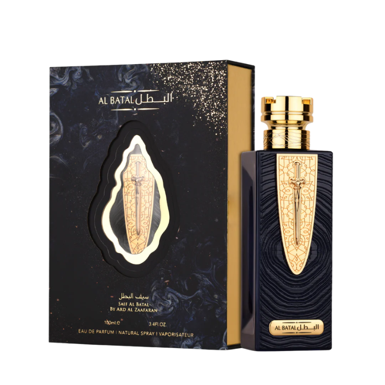 Ard Al Zaafaran Al Batal 100 ML EDP at Luca Perfumes Qatar, original men’s Arabic perfume with bold oud, spicy and woody notes available in Doha, Qatar with fast delivery.