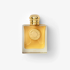 Burberry Goddess 100ml parfum bottle in rich gold glass with clean square shape and elegant cap