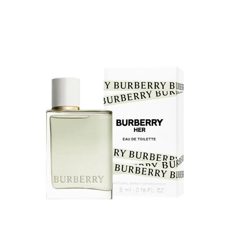 Burberry Her miniature 5ml EDT perfume original Qatar Luca Perfumes