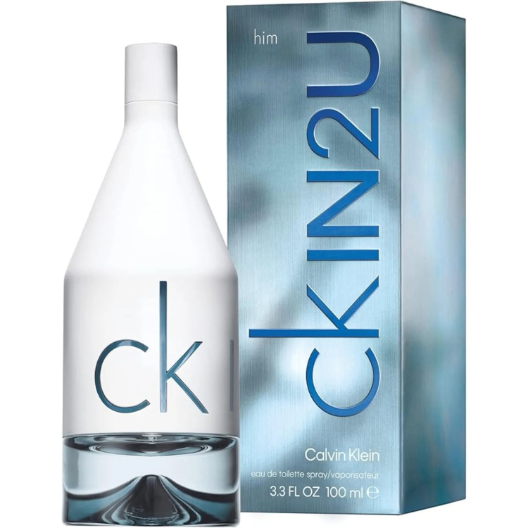 Calvin Klein CK IN2U Him 100ml EDT original men’s perfume available at Luca Perfumes Qatar in Doha Qatar