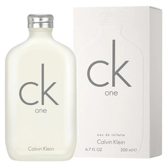 Calvin Klein CK One 200ml EDT original unisex perfume available at Luca Perfumes Qatar in Doha Qatar