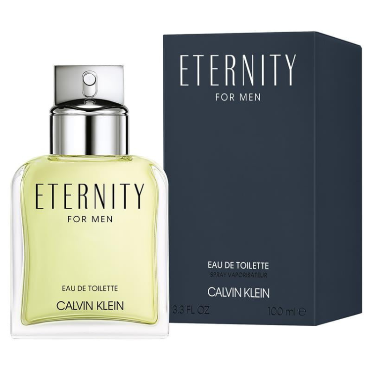 Calvin Klein Eternity For Men 100ml EDT original men’s perfume available at Luca Perfumes Qatar in Doha Qatar