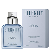 Calvin Klein Eternity For Men Aqua 100ml EDT original men’s perfume available at Luca Perfumes Qatar in Doha Qatar