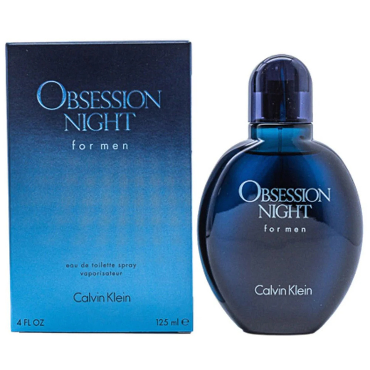 Calvin Klein Obsession Night For Men 125ml EDT original men’s perfume available at Luca Perfumes Qatar in Doha Qatar