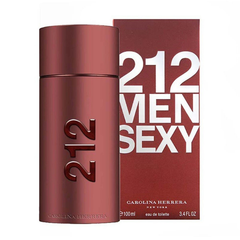 Carolina Herrera 212 Men Sexy 100ml EDT perfume with warm spicy woody scent, original fragrance in Qatar