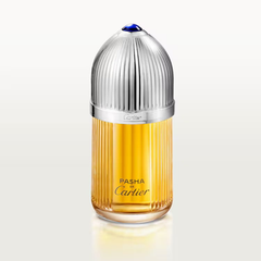 Cartier Pasha de Cartier 100 ml Parfum — perfume with rich warm woody aromatic scent, original fragrance in Qatar