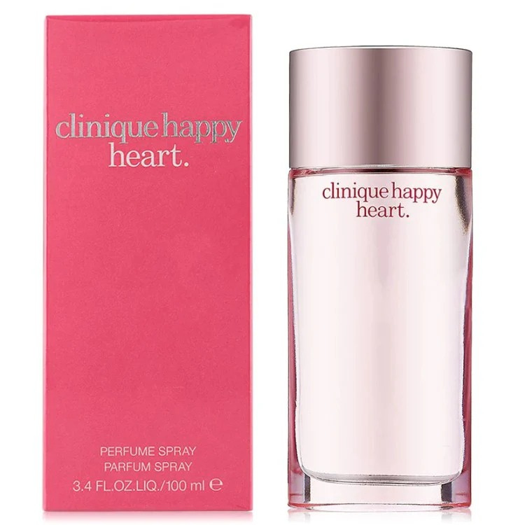 Buy Clinique Happy Heart Eau de Parfum 100ml 100ML Parfum in Qatar, joyful women perfume, long lasting scent, best price Doha.