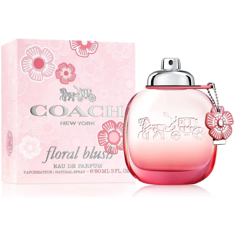Coach New York Floral Blush 90ml EDP perfume with fresh fruity floral scent, original fragrance in Qatar