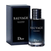 Dior Sauvage 100ml EDP perfume with fresh spicy woody scent, original fragrance in Qatar