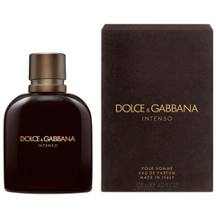 Dolce & Gabbana Intenso Pour Homme 125ml EDP perfume with fresh woody aromatic scent, original fragrance in Qatar