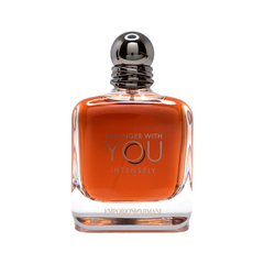 Emporio Armani Stronger With You Intensely 100ml EDP perfume with warm sweet scent, original fragrance in Qatar