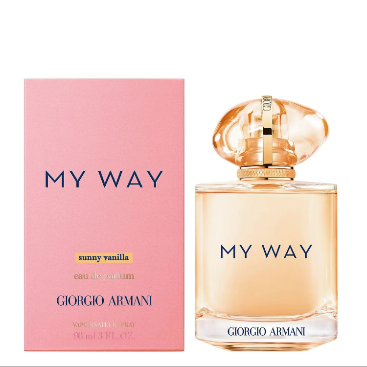Giorgio Armani My Way Sunny Vanilla EDP 90ml for women by Luca Perfumes Qatar, women’s perfume in Qatar