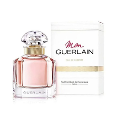 Buy Guerlain Paris Mon Guerlain 100 ML EDP in Qatar from Luca Perfumes Qatar – luxurious floral oriental perfume for women, 100ml Eau de Parfum, elegant and long lasting scent.