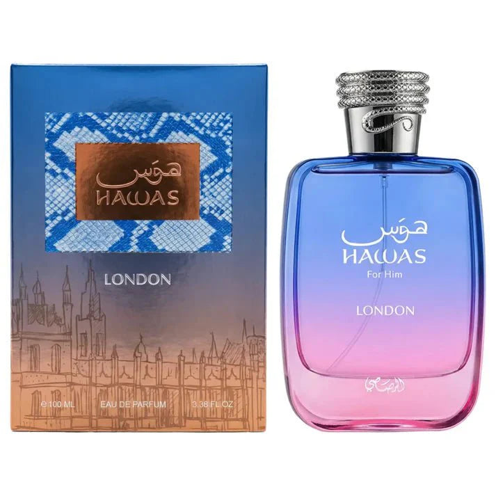Rasasi Hawas London For Him 100ML EDP men perfume Luca Perfumes Qatar