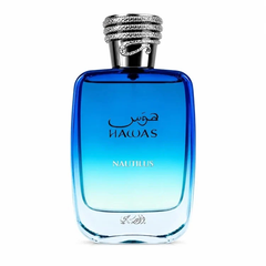 Rasasi Hawas Nautilus Eau De Parfum 100ML available at Luca Perfumes Qatar – fresh, aquatic men’s fragrance perfume in Qatar