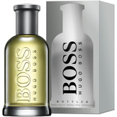 Hugo Boss Bottled 100ml EDT perfume with fresh fruity spicy scent, original fragrance in Qatar