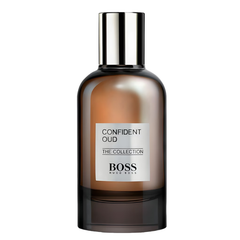 Hugo Boss Confident Oud Eau de Parfum 100ML available at Luca Perfumes Qatar – luxury oud designer fragrance perfume in Qatar