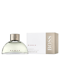 Hugo Boss Woman 90ml EDP perfume with fresh fruity floral scent, original fragrance in Qatar