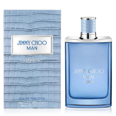 Jimmy Choo Man Aqua Eau De Toilette for Men 100ML available at Luca Perfumes Qatar – fresh aquatic men’s fragrance perfume in Qatar