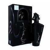 Lattafa Maahir Black Edition 100ML EDP bold woody oriental fragrance for men available at Luca Perfumes Qatar with fast delivery across Doha