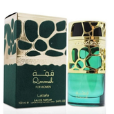 Lattafa Qimmah For Women 100ML EDP fresh floral oriental fragrance for women available at Luca Perfumes Qatar with fast delivery in Doha