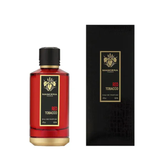 Mancera Red Tobacco Eau de Parfum, Red Tobacco perfume bottle, Mancera Paris niche fragrance, spicy tobacco scent, oud cinnamon tobacco perfume, unisex luxury fragrance, long lasting EDP 120 ml, French niche perfumery