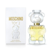 Buy Moschino Toy 2 Eau de Parfum 100ml 100ML EDP in Qatar, fun women perfume, long lasting scent, best price Doha.