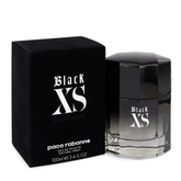 Paco Rabanne Black XS Man 100ml EDT perfume with warm spicy woody scent, original fragrance in Qatar