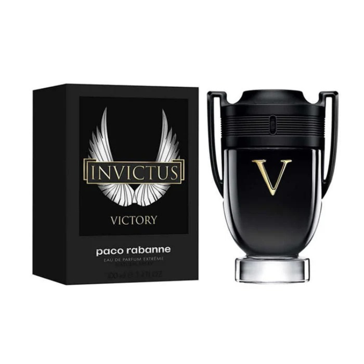 Paco Rabanne Invictus Victory 100ml EDP Extreme perfume with bold fresh spicy woody scent, original fragrance in Qatar