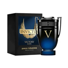 Paco Rabanne Invictus Victory Elixir 100ml Parfum Intense perfume with bold fresh spicy scent, original fragrance in Qatar