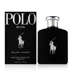 Polo Ralph Lauren Black 125ml EDT original men’s perfume available at Luca Perfumes Qatar in Doha Qatar