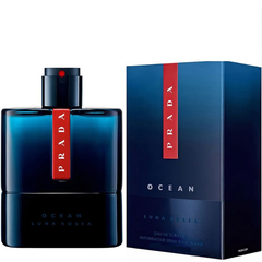 Buy Prada Luna Rossa Ocean Eau de Toilette 100ml 100ML EDT in Qatar, fresh men perfume, long lasting scent, best price Doha.