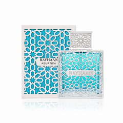 Rayhaan Aquatica EDP 100ML available at Luca Perfumes Qatar – fresh aquatic fragrance perfume in Qatar