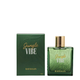 Rayhaan Jungle Vibe Eau de Parfum 100ML available at Luca Perfumes Qatar – authentic Rayhaan fragrance in Doha with same day delivery across Qatar