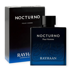 Rayhaan Nocturno Eau de Parfum for Men 100ML available at Luca Perfumes Qatar – premium men’s fragrance perfume in Qatar