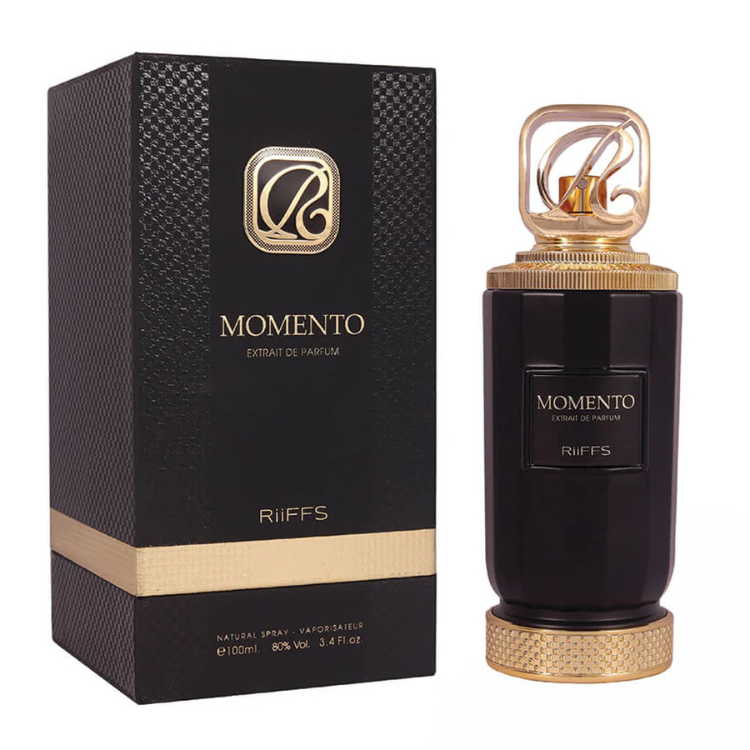 Riiffs Momento Extrait de Parfum 100ML available at Luca Perfumes Qatar – authentic Riiffs fragrance in Doha with fast delivery across Qatar