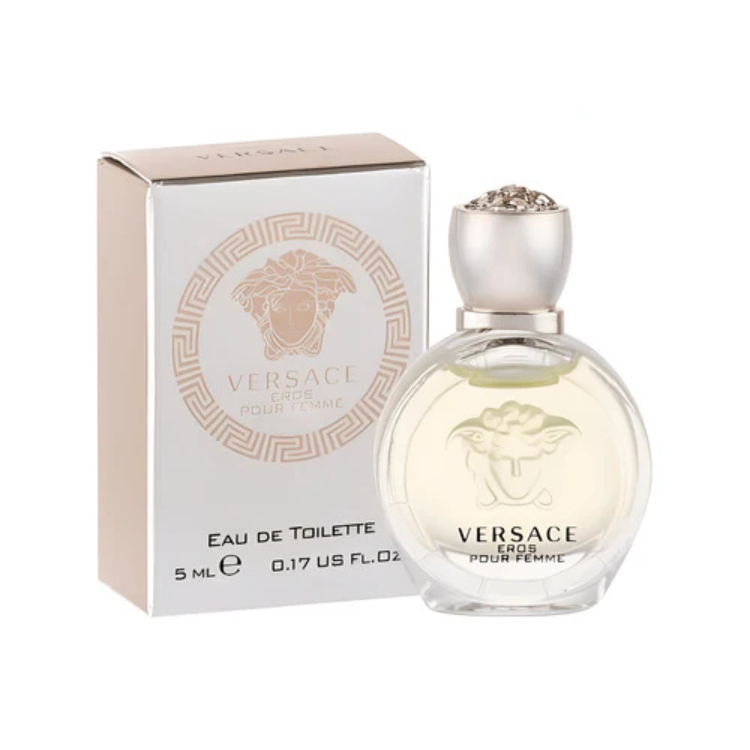 Versace Eros Pour Femme miniature 5ml EDT perfume original Qatar Luca Perfumes