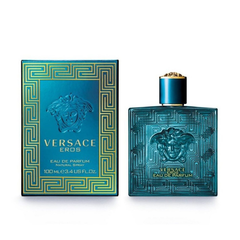 “Versace Eros 100ml EDP perfume with fresh sweet woody scent, original fragrance in Qatar”