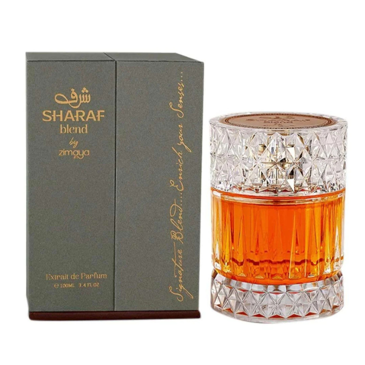 Zimaya Sharaf Blend EDP 100ML available at Luca Perfumes Qatar – luxury blended fragrance perfume in Qatar