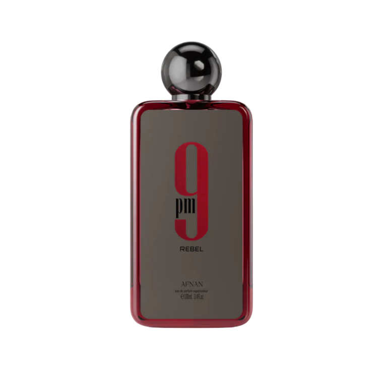 Afnan 9 PM Rebel EDP 100ML available at Luca Perfumes Qatar – bold luxury fragrance perfume in Qatar
