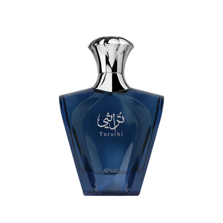 Afnan Turathi Blue EDP 90ML available at Luca Perfumes Qatar – fresh luxury fragrance perfume in Qatar
