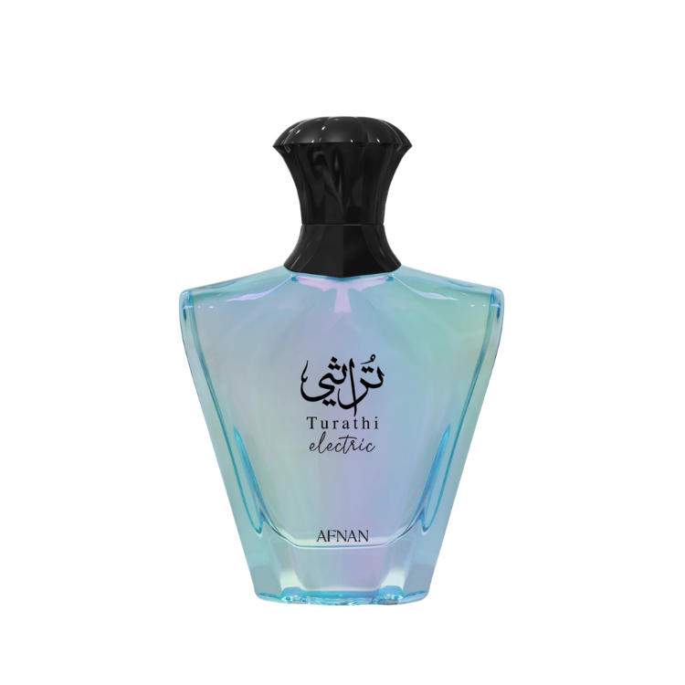 Afnan Turathi Electric EDP 90ML available at Luca Perfumes Qatar – luxury branded fragrance perfume in Qatar
