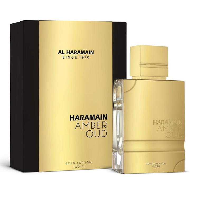 Al Haramain Amber Oud Gold Edition EDT 120ML available at Luca Perfumes Qatar – luxury amber oud fragrance perfume in Qatar
