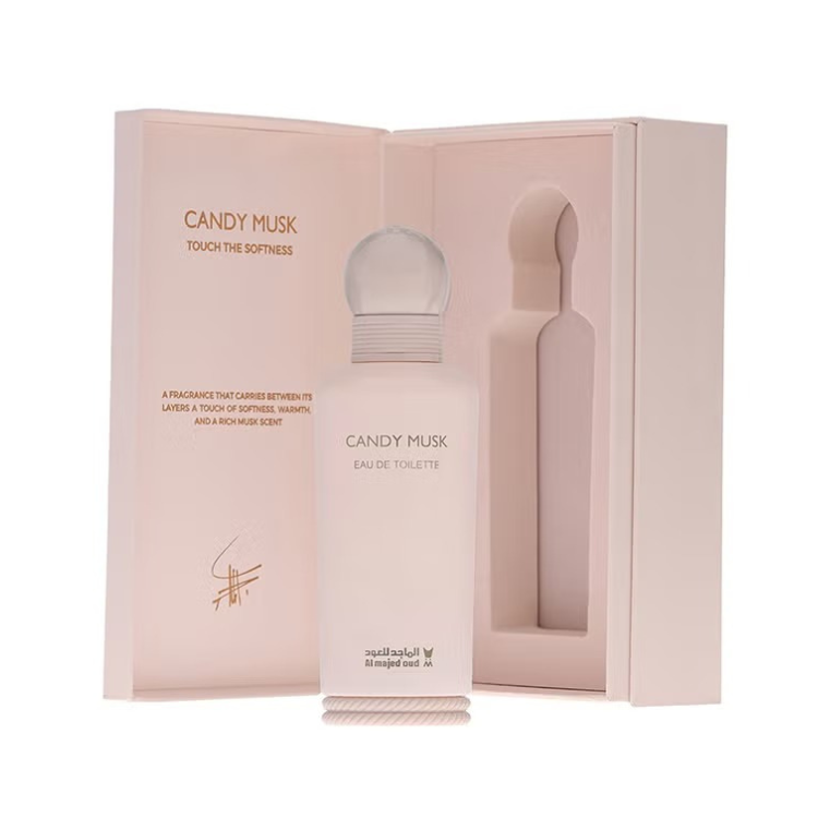 Al Majed Oud Candy Musk Classic EDP 150ML available at Luca Perfumes Qatar – luxurious musk fragrance perfume in Qatar
