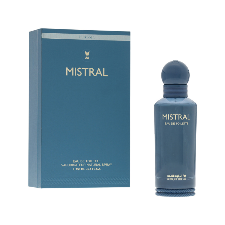 Al Majed Oud Mistral Classic EDP 150ML available at Luca Perfumes Qatar – luxury Arabic fragrance perfume in Qatar
