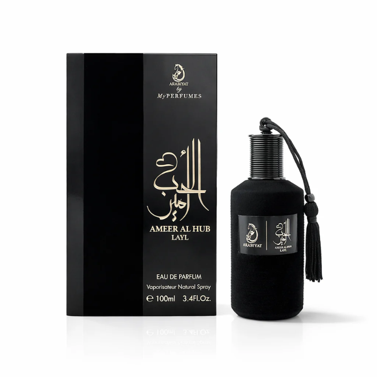 Arabiyat Ameer Al Hub Layl Eau De Parfum 100ML at Luca Perfumes Qatar – rich oriental fragrance available in Qatar with fast delivery
